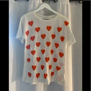 Wildfox hearts tee